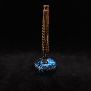 This image portrays DynaPuck-Cosmic Series-Dynavap Stem Display by Dovetail Woodwork.