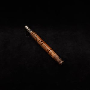 This image portrays Attenuated Dynavap XL Burl Stem + Matching Mouthpiece-NEW! by Dovetail Woodwork.