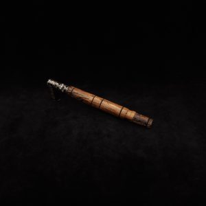 This image portrays Attenuated Dynavap XL Burl Stem + Matching Mouthpiece-NEW! by Dovetail Woodwork.
