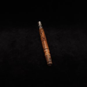 This image portrays Attenuated Dynavap XL Burl Stem + Matching Mouthpiece-NEW! by Dovetail Woodwork.