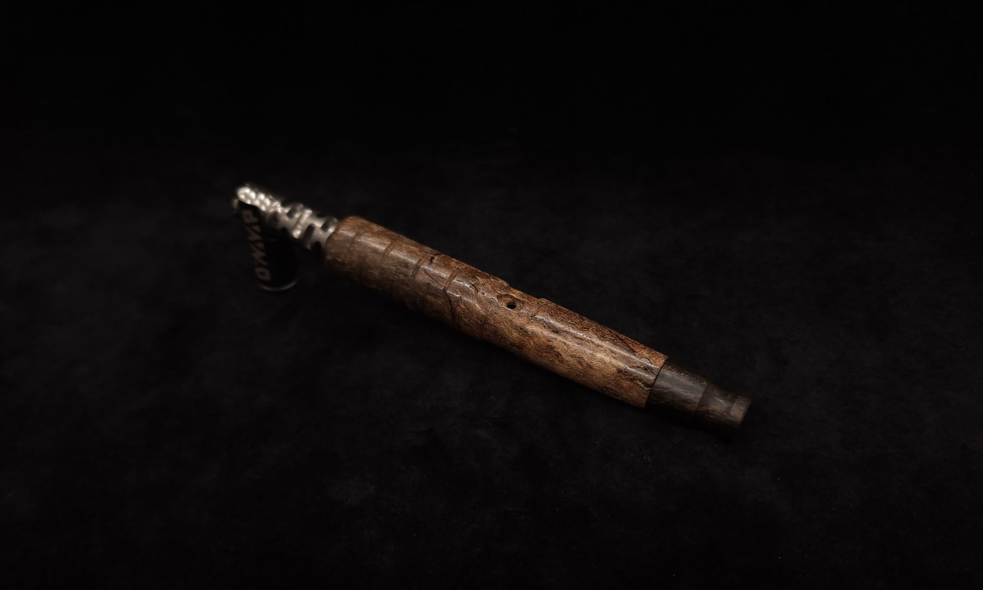 This image portrays Shield Dynavap XL Stem + Matched Mouthpiece-NEW! by Dovetail Woodwork.