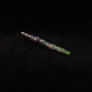 This image portrays Shield Dynavap XL Stem + Book-Matched Mouthpiece-NEW! by Dovetail Woodwork.