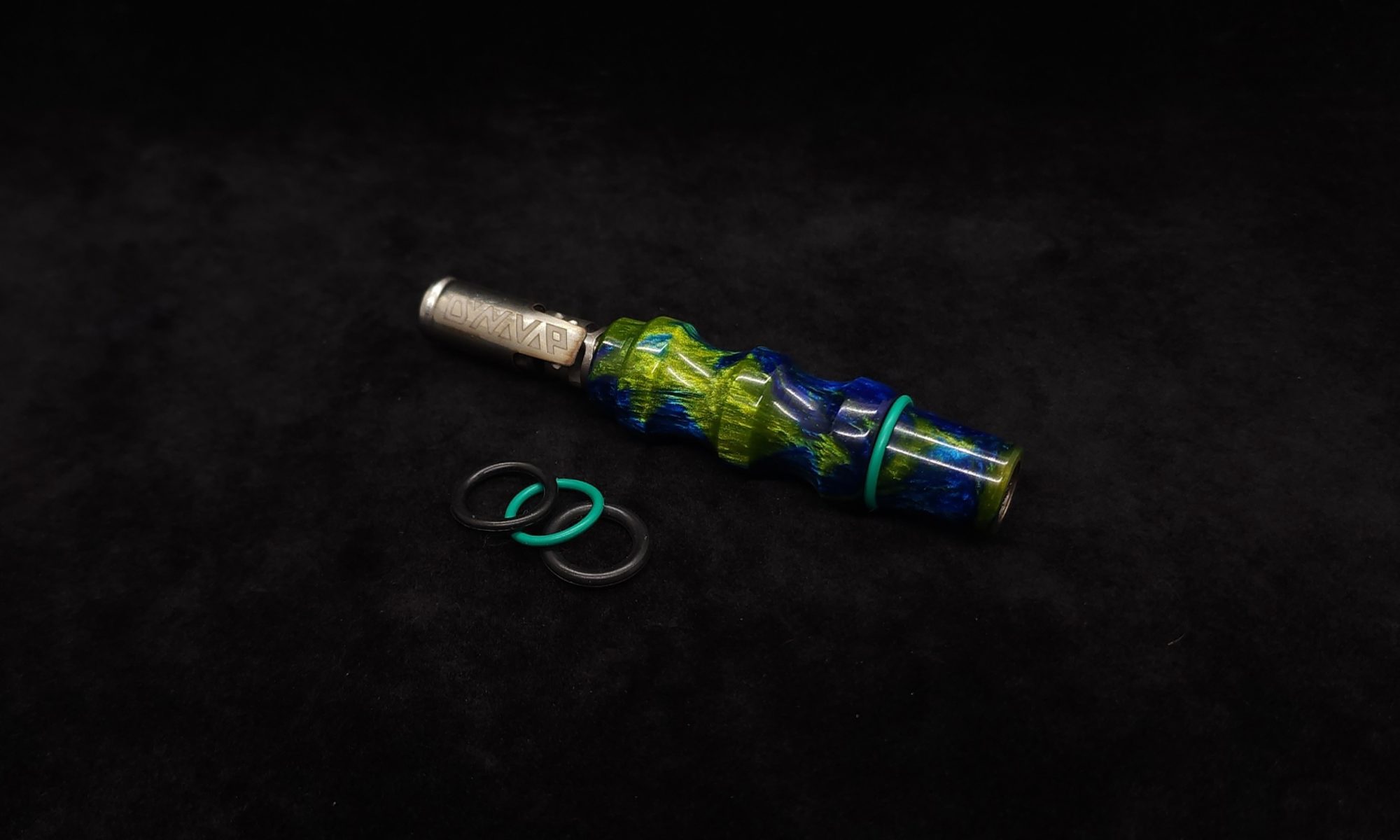 This image portrays Dynavap 14mm WPA Stem-S.S. Metal Core-NEW! by Dovetail Woodwork.