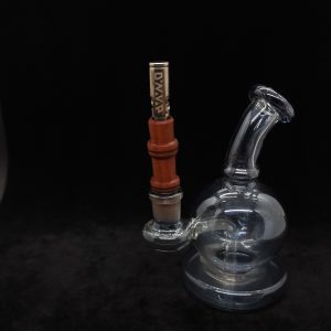 This image portrays Dynavap 14mm WPA Stem-S.S. Metal Core-Eucalyptus-NEW! by Dovetail Woodwork.