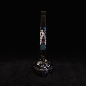 This image portrays DynaPuck-Cosmic Series-Dynavap Stem Display by Dovetail Woodwork.