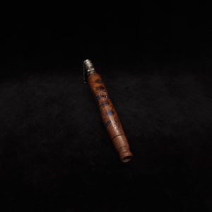 This image portrays Straight Taper Dynavap XL Banksia Pod Hybrid Stem + Matching Mouthpiece by Dovetail Woodwork.