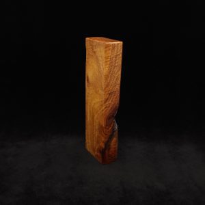 This image portrays Dynavap Device/Material Storage Case-(Standard)-Walnut Burl by Dovetail Woodwork.