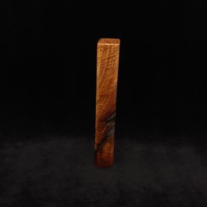 This image portrays Dynavap Device/Material Storage Case-(Standard)-Walnut Burl by Dovetail Woodwork.