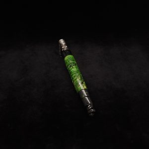 This image portrays Knurled Square Dynavap XL Hybrid Stem + Matched Mouthpiece-NEW! by Dovetail Woodwork.