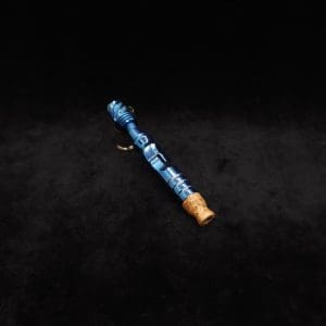 This image portrays Dynavap HyperDyn Elm Burl Mouthpiece with High-Temp O-Ring by Dovetail Woodwork.