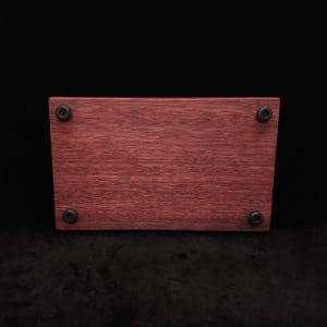 This image portrays DynaTray-Dynavap Stem Display Holder/Sorting Tray-Purpleheart Wood by Dovetail Woodwork.