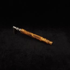 This image portrays Attenuated Dynavap XL Spiral Burl Stem + Matching M.P.-NEW! by Dovetail Woodwork.