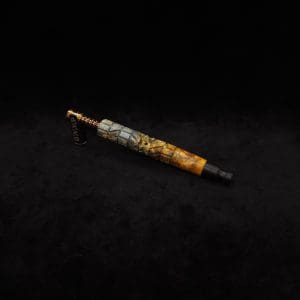 This image portrays Dynavap-Twisted Stem Burl XL + Ebony M.P. by Dovetail Woodwork.