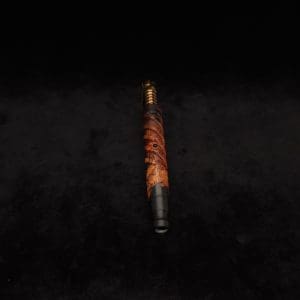 This image portrays Helical Dynavap XL Burl Hybrid Stem + Matching Mouthpiece-NEW! by Dovetail Woodwork.