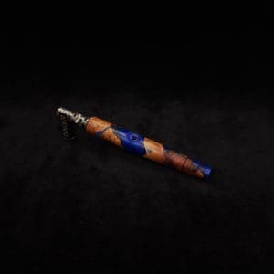 This image portrays Straight Taper Burl Hybrid XL-Dynavap Stem + Book-Matched M.P. by Dovetail Woodwork.