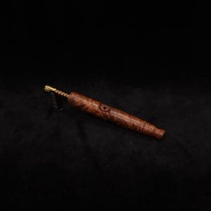 This image portrays Blunt Style Dynavap XL Exhibition Grade Thuya Burl Stem + Book-Matched M.P.-NEW! by Dovetail Woodwork.