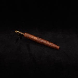 This image portrays Blunt Style Dynavap XL Exhibition Grade Thuya Burl Stem + Book-Matched M.P.-NEW! by Dovetail Woodwork.