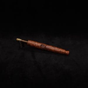 This image portrays Blunt Style Dynavap XL Exhibition Grade Thuya Burl Stem + Book-Matched M.P.-NEW! by Dovetail Woodwork.