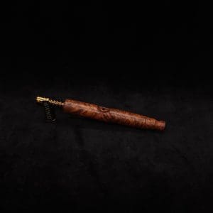 This image portrays Blunt Style Dynavap XL Exhibition Grade Thuya Burl Stem + Book-Matched M.P.-NEW! by Dovetail Woodwork.