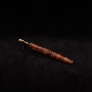 This image portrays Blunt Style Dynavap XL Cocobolo Burl Stem + Book-Matched M.P.-NEW! by Dovetail Woodwork.