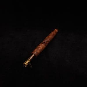 This image portrays Blunt Style Dynavap XL Exhibition Grade Thuya Burl Stem + Book-Matched M.P.-NEW! by Dovetail Woodwork.