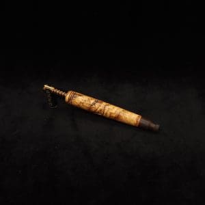 This image portrays Blunt Style Dynavap XL Olivewood Burl Stem + Matched M.P.-NEW! by Dovetail Woodwork.