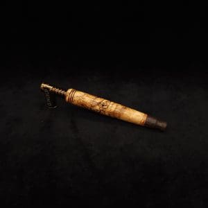 This image portrays Blunt Style Dynavap XL Olivewood Burl Stem + Matched M.P.-NEW! by Dovetail Woodwork.