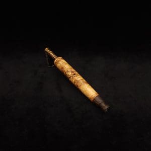 This image portrays Blunt Style Dynavap XL Olivewood Burl Stem + Matched M.P.-NEW! by Dovetail Woodwork.