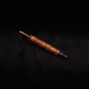 This image portrays Blunt Style Dynavap XL Exhibition Grade Thuya Burl Stem + Matched M.P.-NEW! by Dovetail Woodwork.