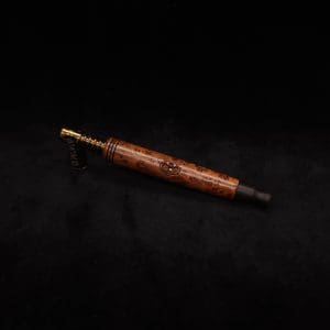 This image portrays Blunt Style Dynavap XL Exhibition Grade Thuya Burl Stem + Matched M.P.-NEW! by Dovetail Woodwork.