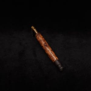 This image portrays Blunt Style Dynavap XL Exhibition Grade Thuya Burl Stem + Matched M.P.-NEW! by Dovetail Woodwork.