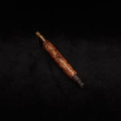 This image portrays Blunt Style Dynavap XL Exhibition Grade Thuya Burl Stem + Matched M.P.-NEW! by Dovetail Woodwork.