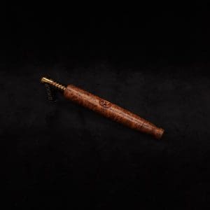 This image portrays Blunt Style Dynavap XL Exhibition Grade Thuya Burl Stem + Book-Matched M.P.-NEW! by Dovetail Woodwork.