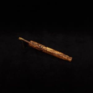 This image portrays Blunt Dynavap XL Olivewood Burl Stem + Matching M.P.-NEW! by Dovetail Woodwork.