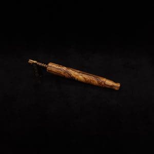 This image portrays Blunt Dynavap XL Olivewood Burl Stem + Matching M.P.-NEW! by Dovetail Woodwork.