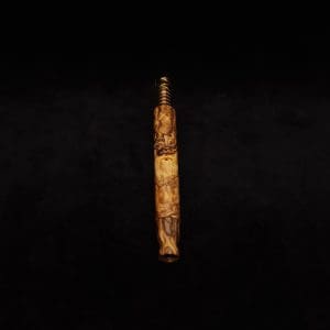 This image portrays Blunt Dynavap XL Olivewood Burl Stem + Matching M.P.-NEW! by Dovetail Woodwork.