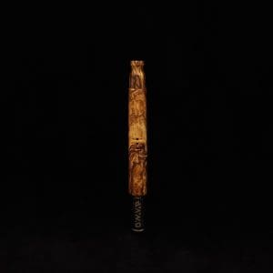 This image portrays Blunt Dynavap XL Olivewood Burl Stem + Matching M.P.-NEW! by Dovetail Woodwork.