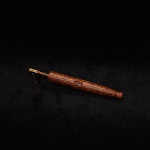 This image portrays Blunt Style Dynavap XL Exhibition Grade Thuya Burl Stem + Book-Matched M.P.-NEW! by Dovetail Woodwork.