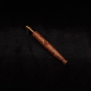 This image portrays Blunt Style Dynavap XL Exhibition Grade Thuya Burl Stem + Book-Matched M.P.-NEW! by Dovetail Woodwork.