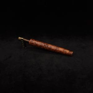 This image portrays Blunt Dynavap XL Exhibition Grade Thuya Burl Stem + Matching M.P.-NEW! by Dovetail Woodwork.