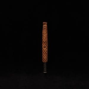 This image portrays Diamond Groove Burl XL-Dynavap Stem + Book-Matched M.P.- New! by Dovetail Woodwork.