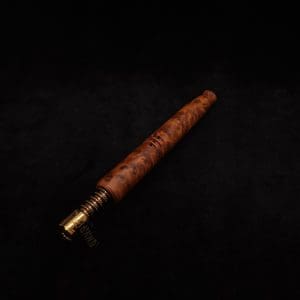 This image portrays Blunt Dynavap XL Exhibition Grade Thuya Burl Stem + Matching M.P.-NEW! by Dovetail Woodwork.