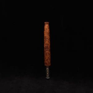 This image portrays Blunt Dynavap XL Exhibition Grade Thuya Burl Stem + Matching M.P.-NEW! by Dovetail Woodwork.