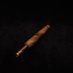 This image portrays Blunt Dynavap (Standard) Burl Stem + Book-Matched M.P.-NEW! by Dovetail Woodwork.