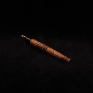 This image portrays Diamond S.T. Dynavap XL Burl Stem + Book-Matched M.P.-NEW! by Dovetail Woodwork.