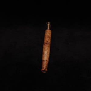 This image portrays Diamond S.T. Dynavap XL Burl Stem + Book-Matched M.P.-NEW! by Dovetail Woodwork.