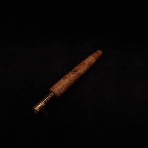 This image portrays Diamond S.T. Dynavap XL Burl Stem + Book-Matched M.P.-NEW! by Dovetail Woodwork.