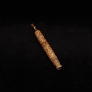 This image portrays Diamond S.T. Dynavap XL Burl Stem + Book-Matched M.P.-NEW! by Dovetail Woodwork.