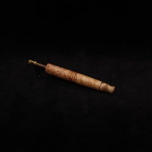 This image portrays Diamond S.T. Dynavap XL Burl Stem + Book-Matched M.P.-NEW! by Dovetail Woodwork.