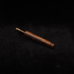 This image portrays High Class XL Dynavap Stem-Integrated Mouthpiece-Blackwood-NEW! by Dovetail Woodwork.